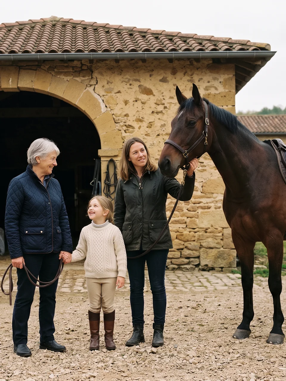 L'équipe, Écurie des Berardans, centre équestre à Bâgé-Dommartin