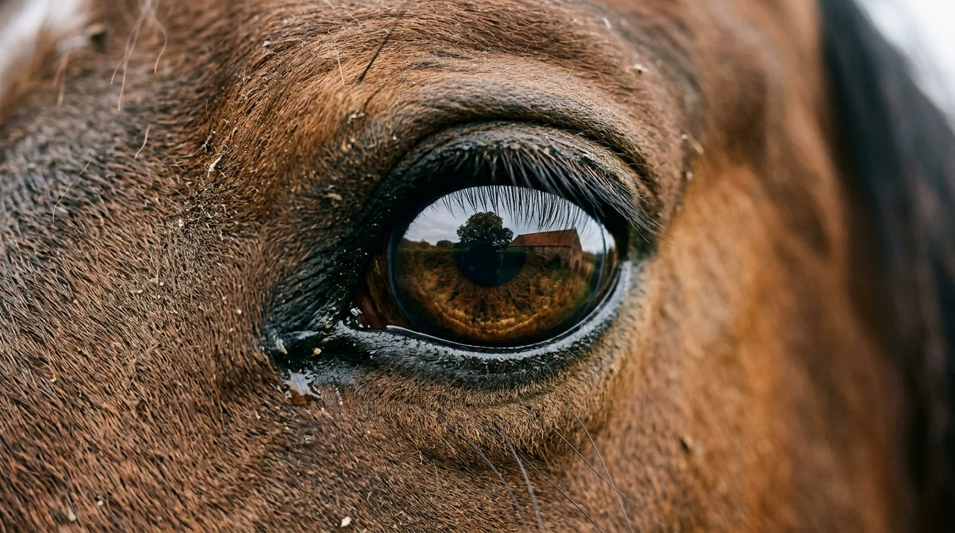 Un regard de cheval, Écurie des Berardans, Bâgé-Dommartin