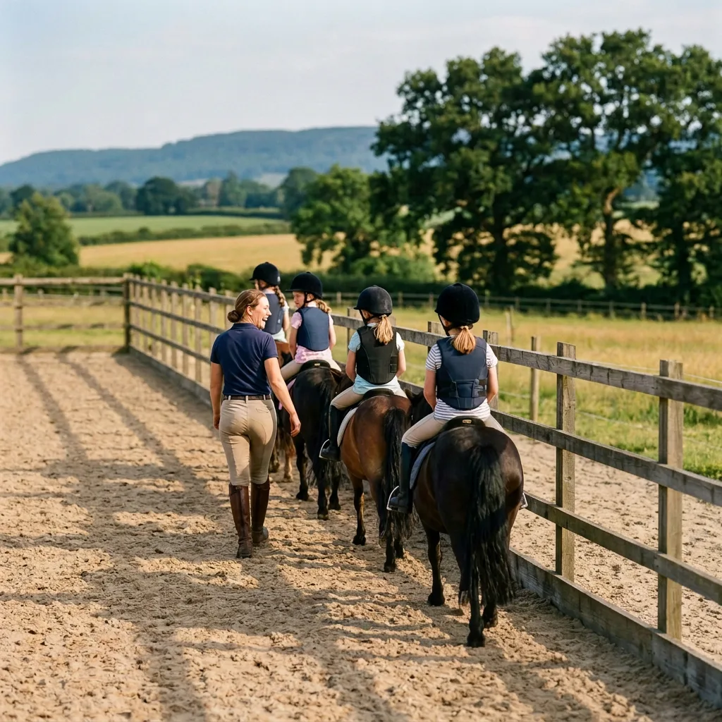 Cours de poney à Bâgé-Dommartin, Ain
